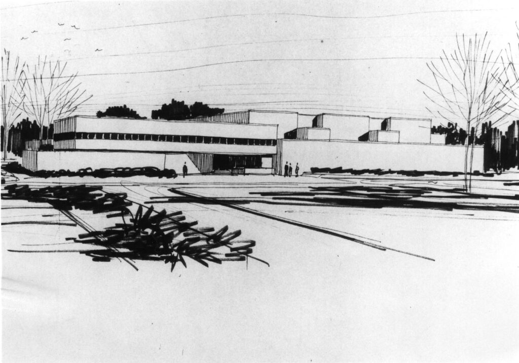 Sketch of the McKimmon Center