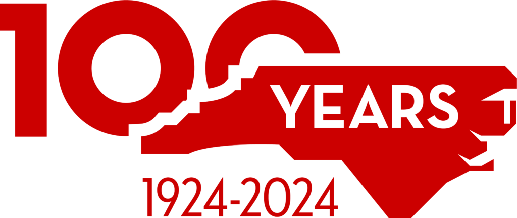 the continuing and lifelong education 100-year anniversary logo, 1924–2024