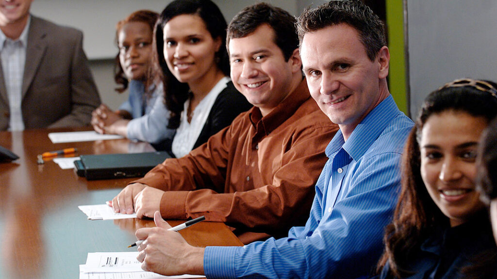 Students in a College of Management seminar at NC State. Photo by Marc Hall